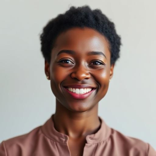 Portrait of Martina Ashu, 14-Day Challenge participant, smiling at the camera